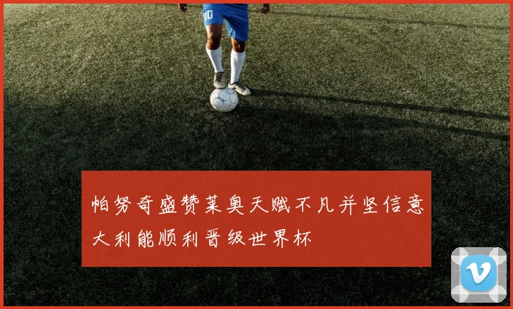 帕努奇盛赞莱奥天赋不凡并坚信意大利能顺利晋级世界杯